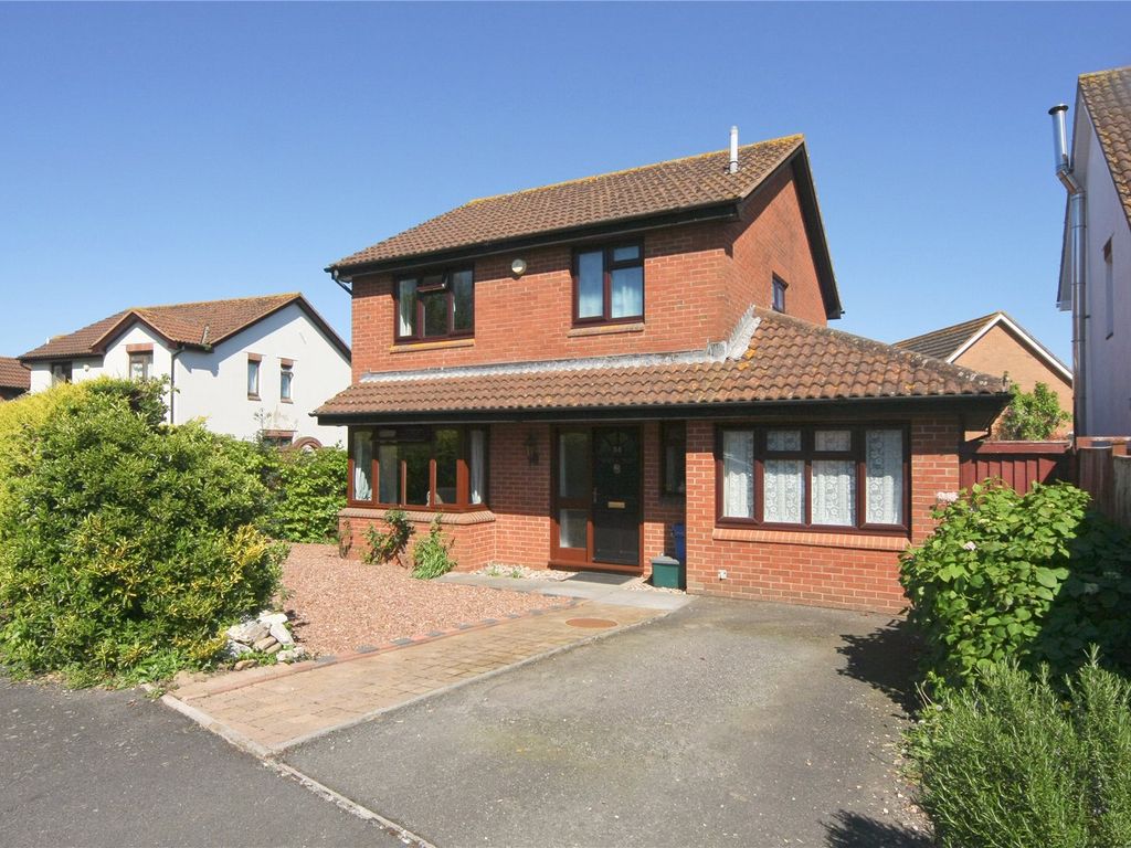 4 bed detached house for sale in Primrose Way, Seaton, Devon EX12, £