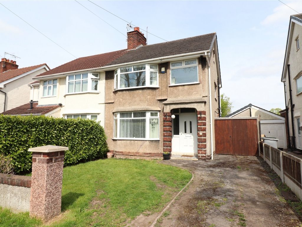 3 bed semidetached house for sale in Raeburn Avenue, Eastham, Wirral