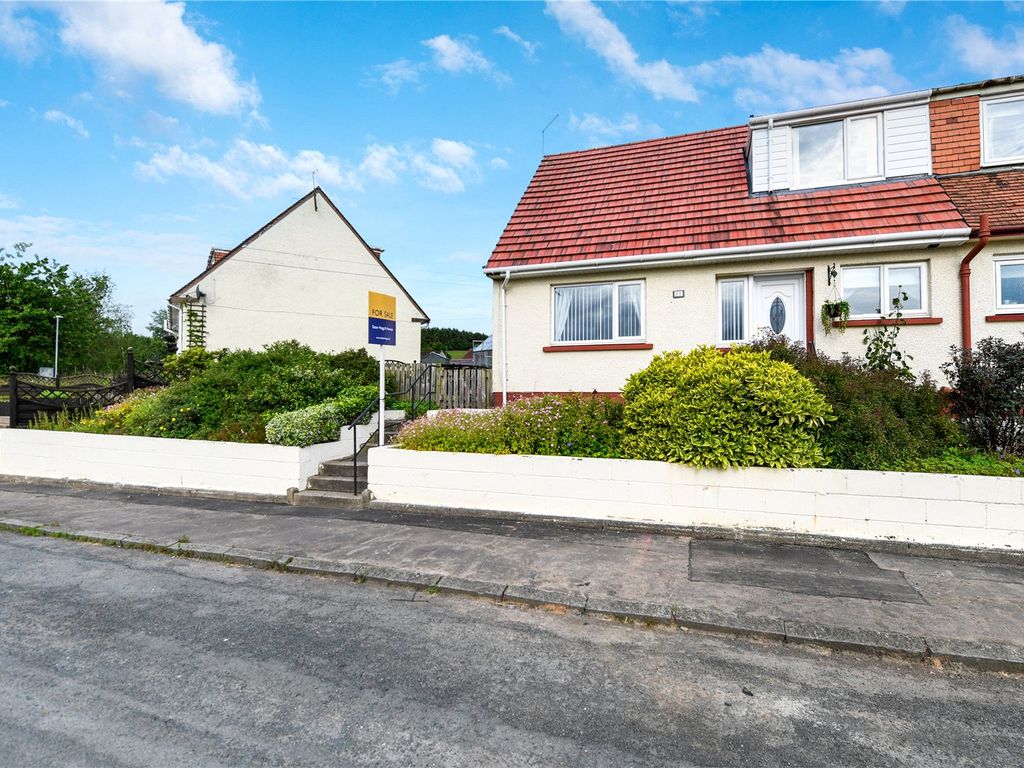 3 bed end terrace house for sale in Mure Place, Minishant, Maybole, South Ayrshire KA19, £