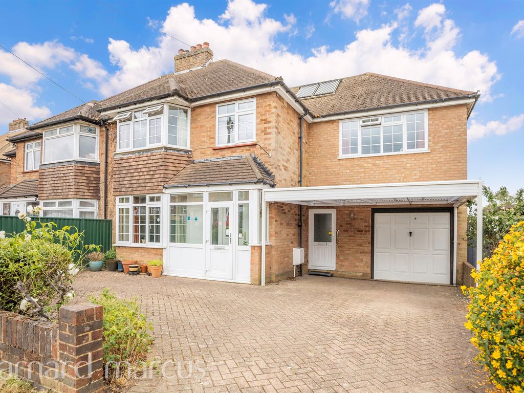 4 bed semidetached house for sale in Ferriers Way, Epsom KT18 Zoopla