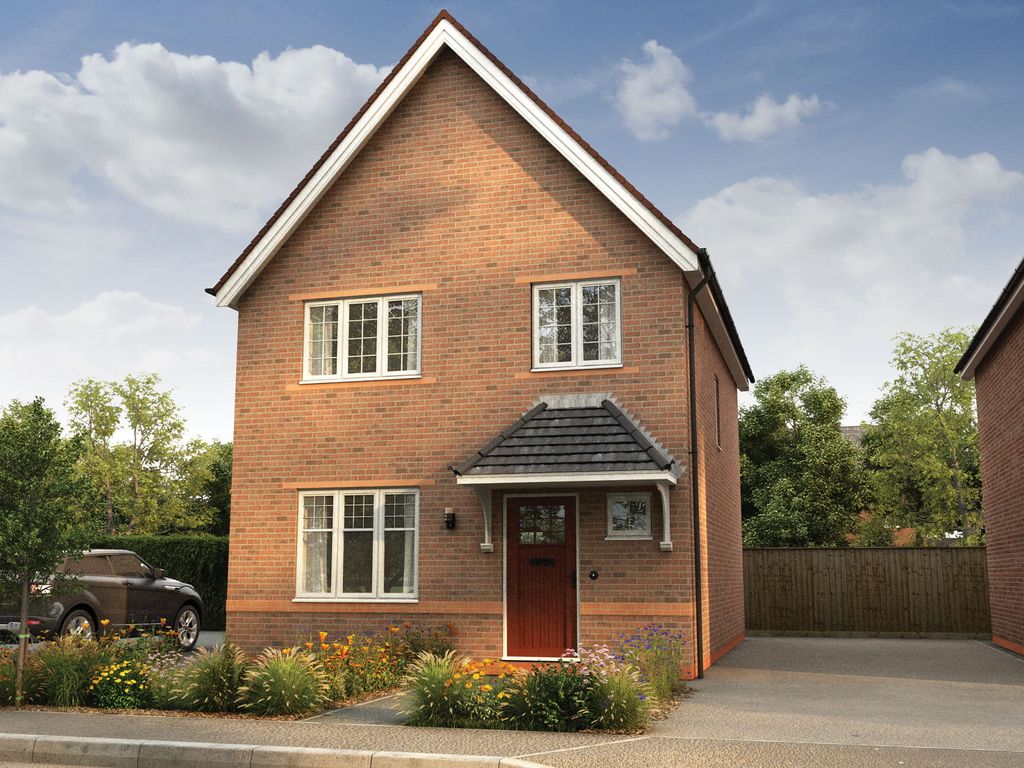 New home, 4 bed detached house for sale in "The Heaton" at Alcester Road, StratfordUponAvon