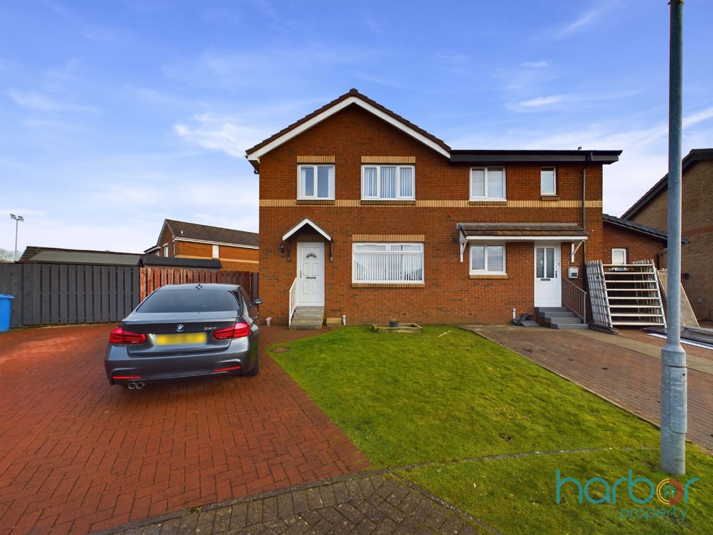 3 bed semidetached house for sale in Eastbank Rise, Gartocher, Glasgow
