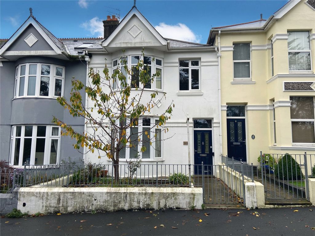 4 bed terraced house for sale in Peverell Park Road, Peverell, Plymouth