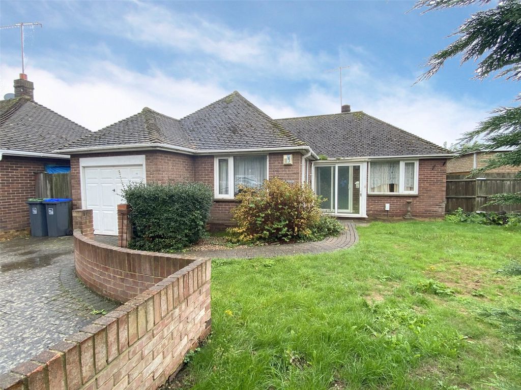 2 bed bungalow for sale in Manor Road, North Lancing, West Sussex BN15
