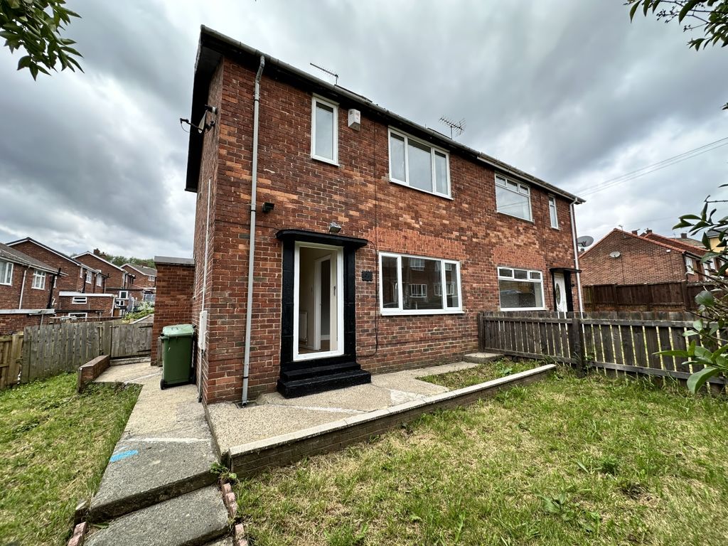 2 bed semidetached house for sale in Beaumont Crescent, Peterlee, County Durham SR8, £70,000