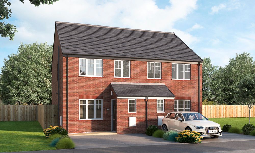 New home, 3 bed end terrace house for sale in Hannah Crescent, Witham