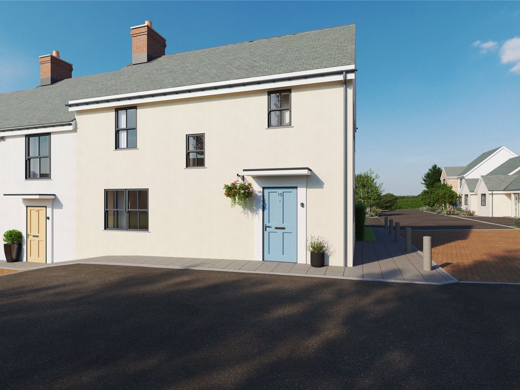 New home, 3 bed end terrace house for sale in Alice Meadow, Grampound Road, Truro, Cornwall TR2