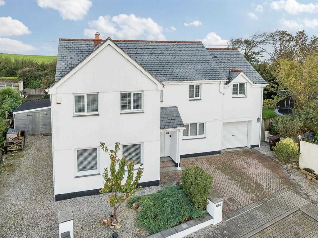 5 bed detached house for sale in Bury Close, Warbstow, Launceston PL15