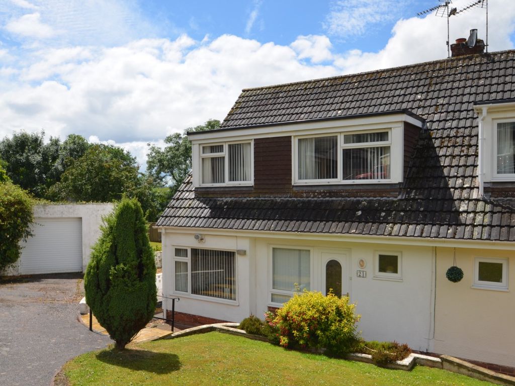 3 bed semidetached house for sale in Dukes Orchard, Bradninch, Exeter