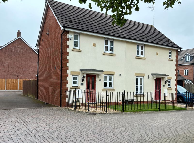 2 bed semidetached house for sale in Boughton Way, Gloucester GL4, £