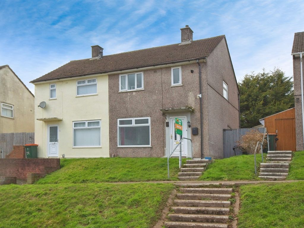 2 bed semidetached house for sale in Brynglas Drive, Newport NP20, £140,000 Zoopla