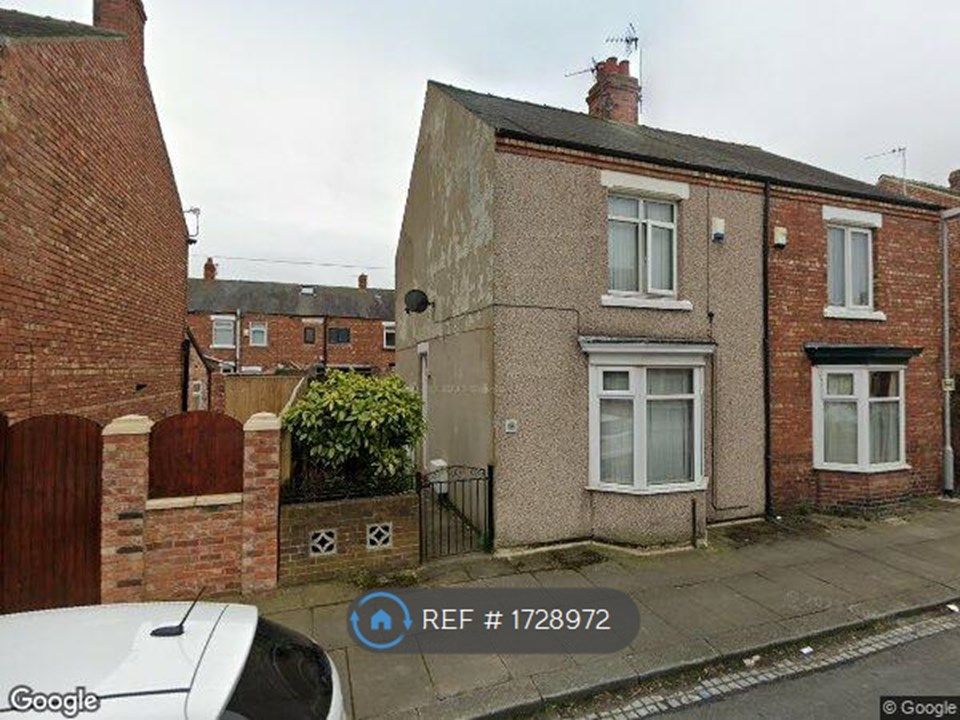 2 bed semidetached house to rent in Thirlmere Road, Darlington DL1, £