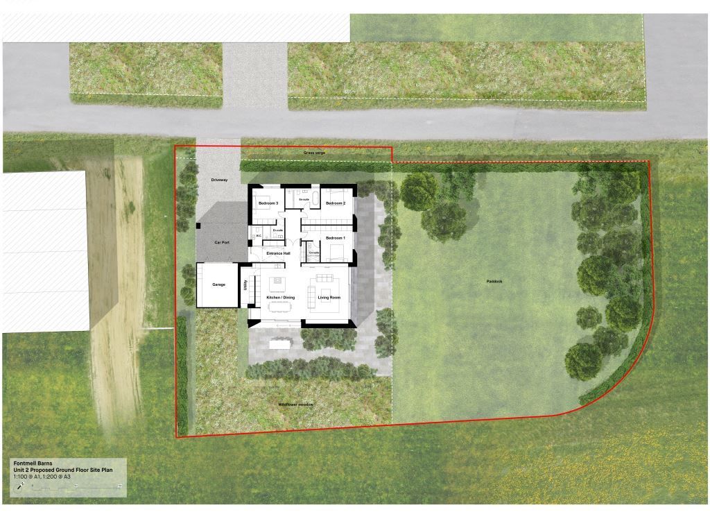 Land for sale in Fontmell Parva, Blandford Forum, Dorset DT11, £595,000 Zoopla