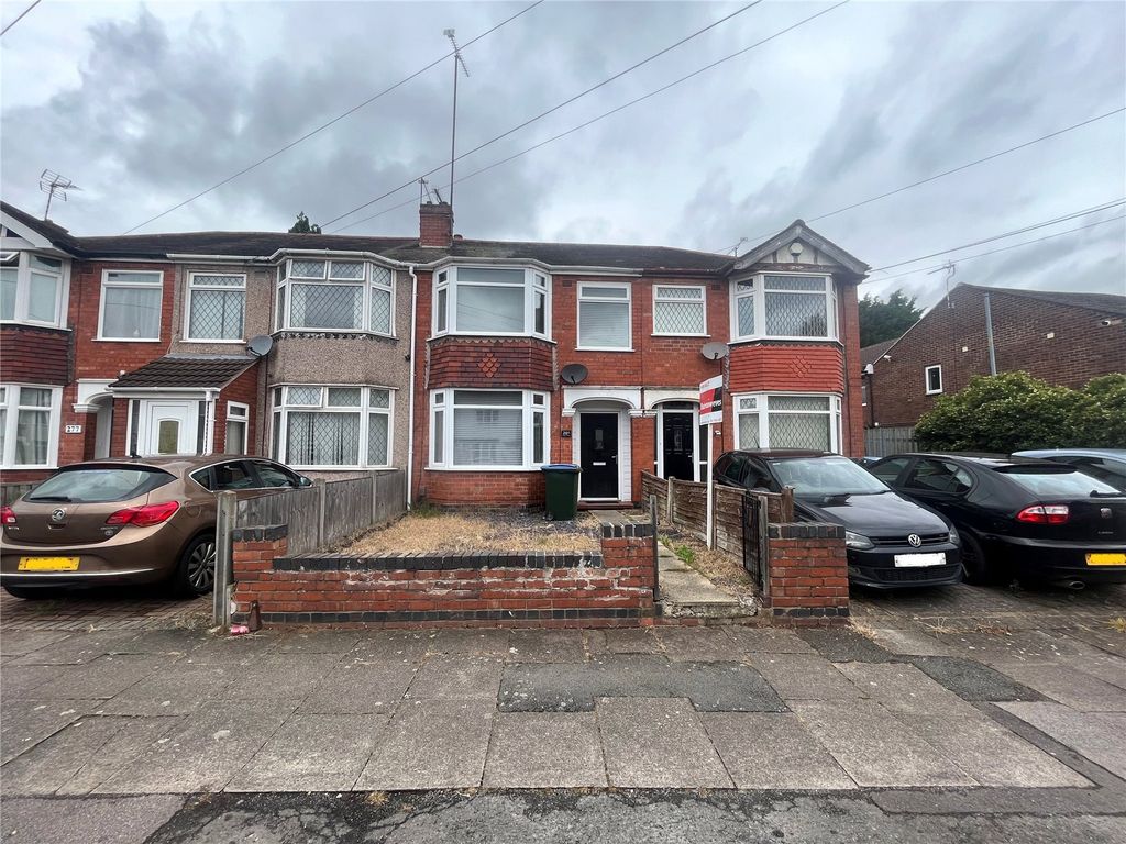 3 bed terraced house for sale in Grangemouth Road, Radford, Coventry