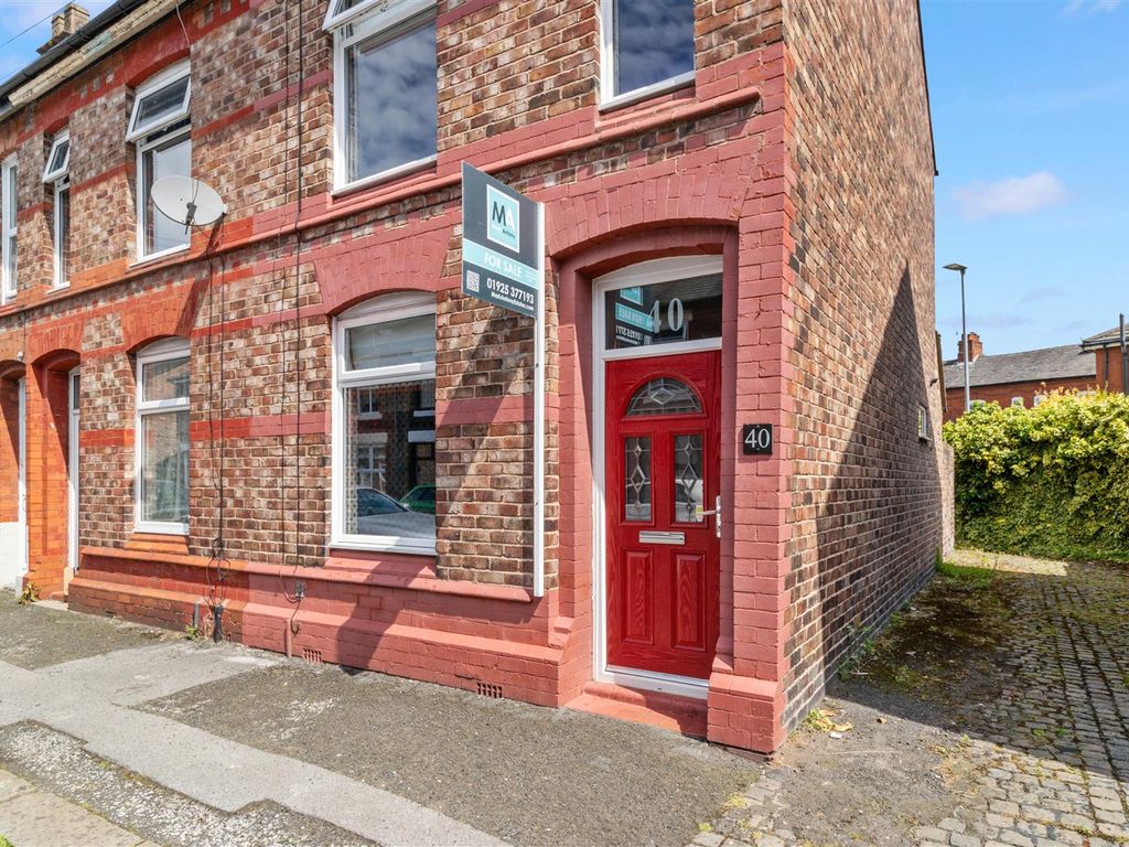 2 bed end terrace house for sale in Marbury Street, Latchford