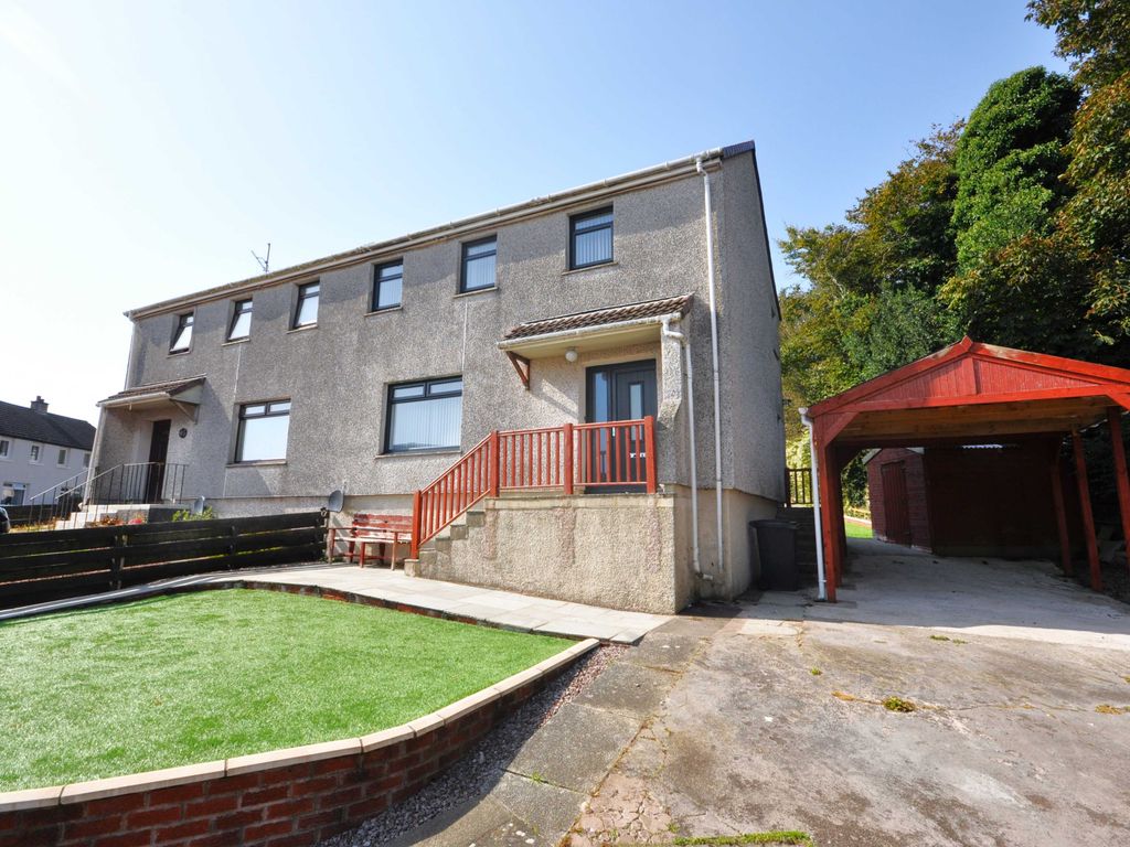 3 bed semidetached house for sale in 16 Belmont Road, Stranraer DG9, £
