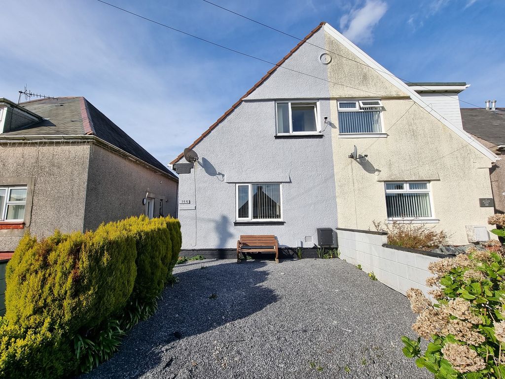 2 bed semidetached house for sale in Powys Avenue, Townhill, Swansea