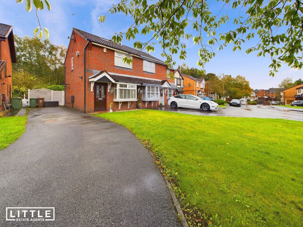 2 bed semidetached house for sale in Blenheim Way, St. Helens WA11, £