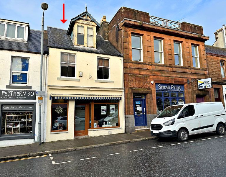 3 bed town house for sale in King Street, Castle Douglas DG7, £140,000
