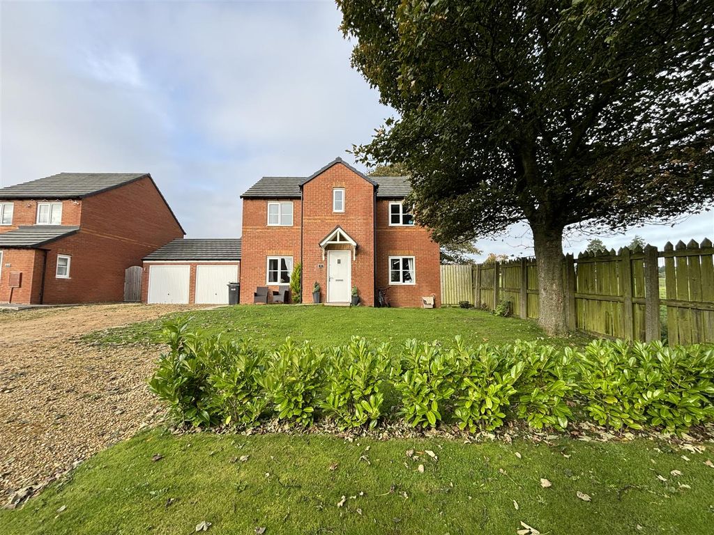 4 bed detached house for sale in Homelands Court, Helmington Row, Crook