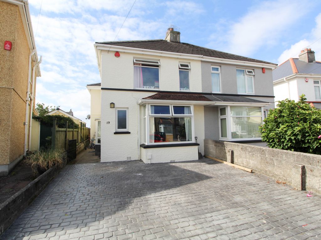 5 bed semidetached house for sale in Plaistow Crescent, Plymouth PL5