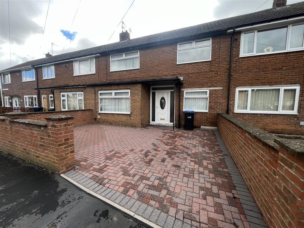2 bed terraced house for sale in Masefield Crescent, Sunnybrow, Crook