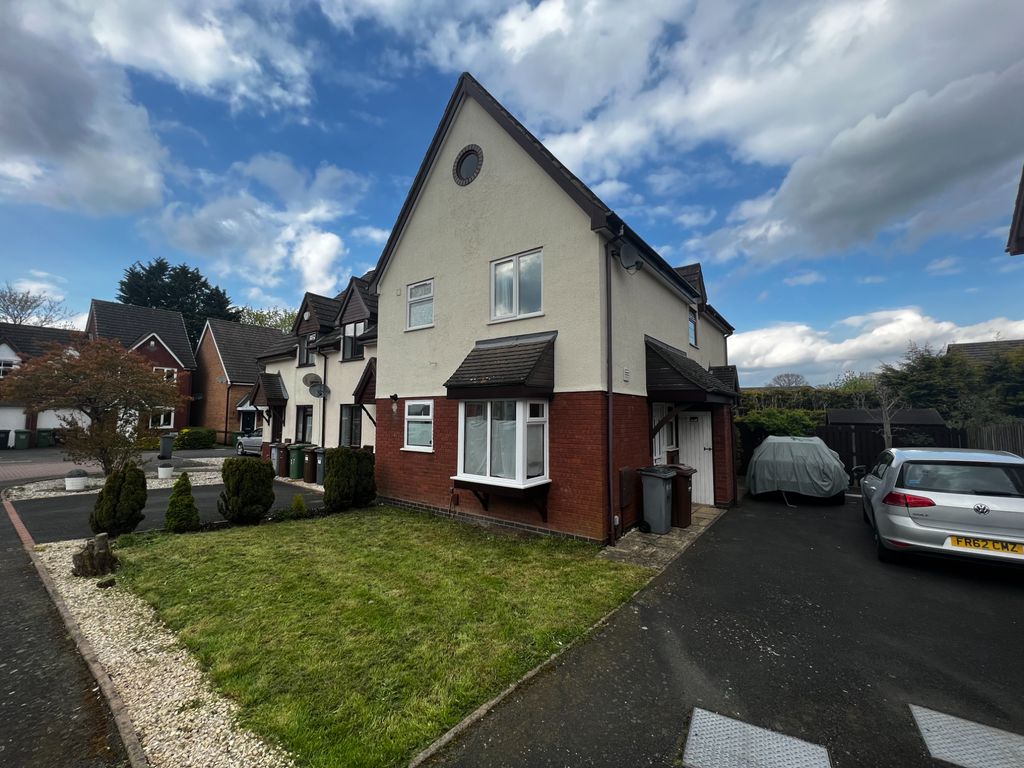 1 bed terraced house for sale in Elkington Croft, Shirley, Solihull B90