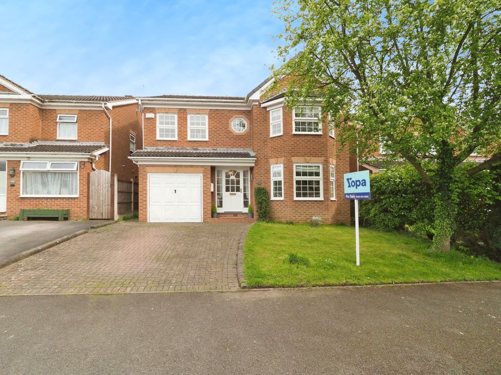 5 bed detached house for sale in John O'gaunts Way, Belper DE56, £