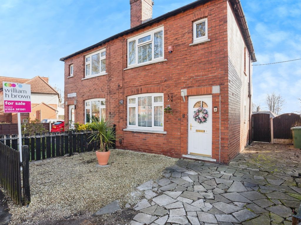 2 bed semidetached house for sale in Flanshaw Grove, Wakefield WF2, £160,000 Zoopla