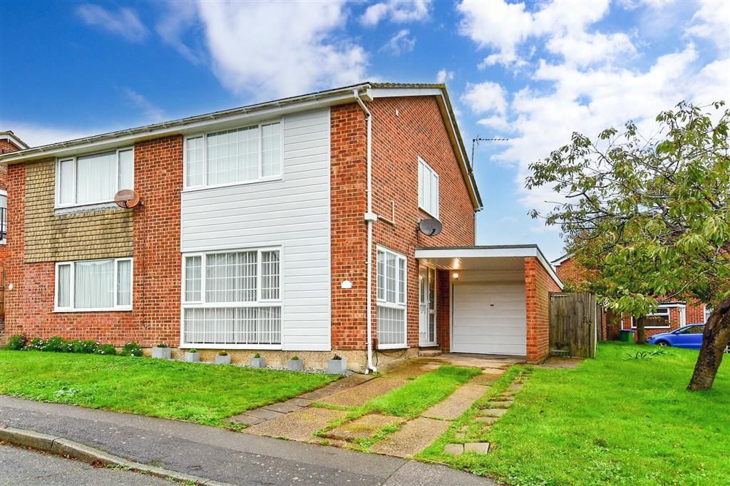 3 bed semidetached house for sale in Darnley Close, Folkestone, Kent CT20, £380,000 Zoopla