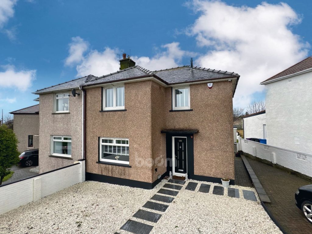 3 bed semidetached house for sale in Dalry Road, Ardrossan KA22, £