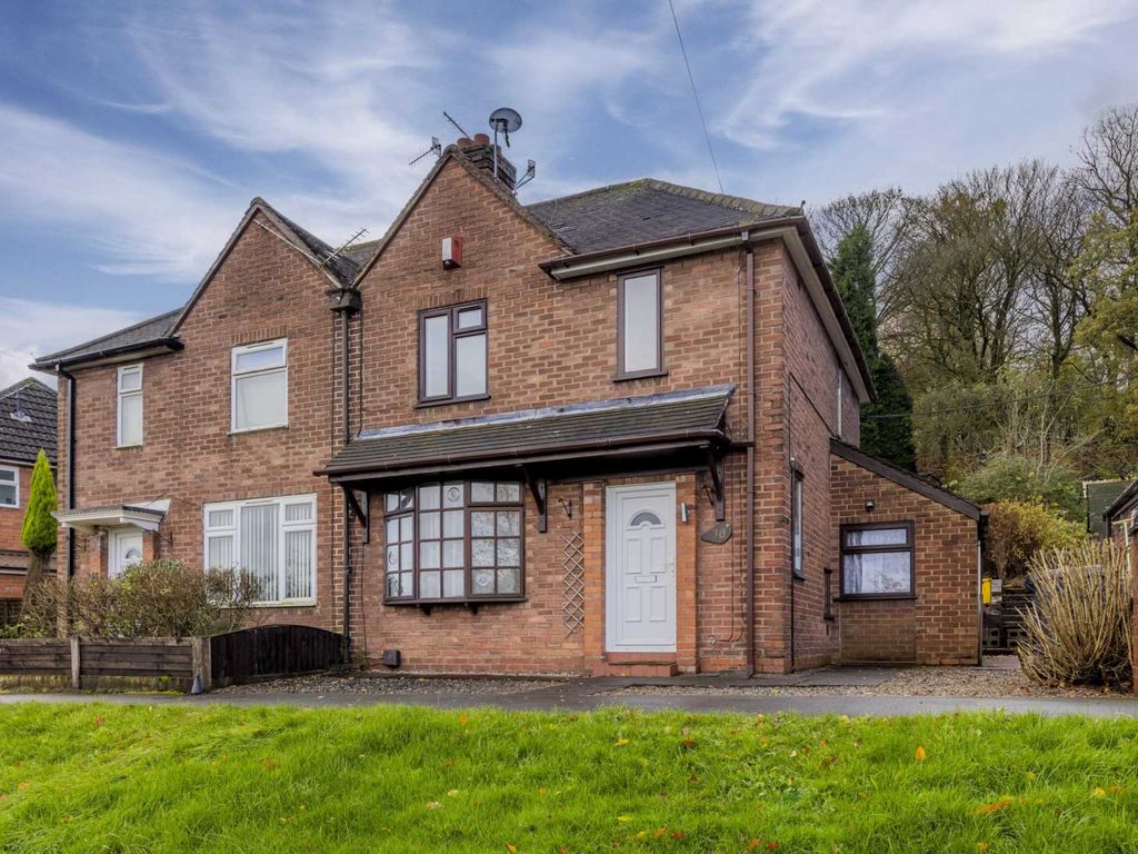 2 bed semidetached house for sale in Underwood Road, Silverdale ST5, £