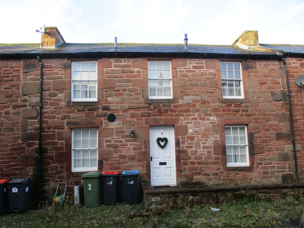 2 bed terraced house for sale in Haresden, High Street, Annan DG12, £