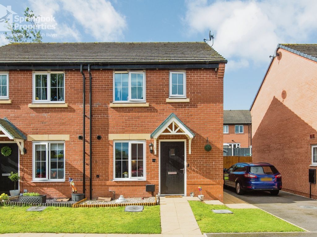 3 bed semidetached house for sale in Ivy Close, Burscough, Ormskirk