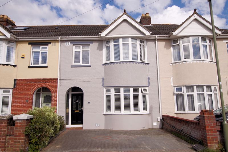 3 bed terraced house for sale in Jubilee Road, Portchester, Fareham