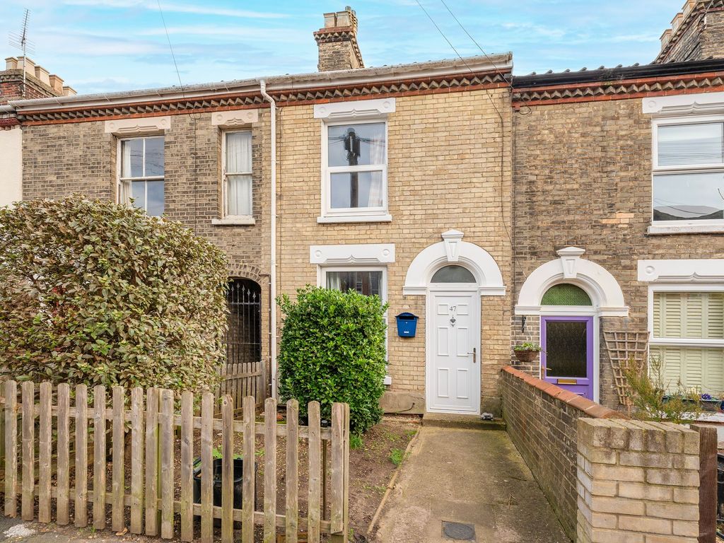 3 bed terraced house for sale in Swansea Road, Norwich NR2, £220,000