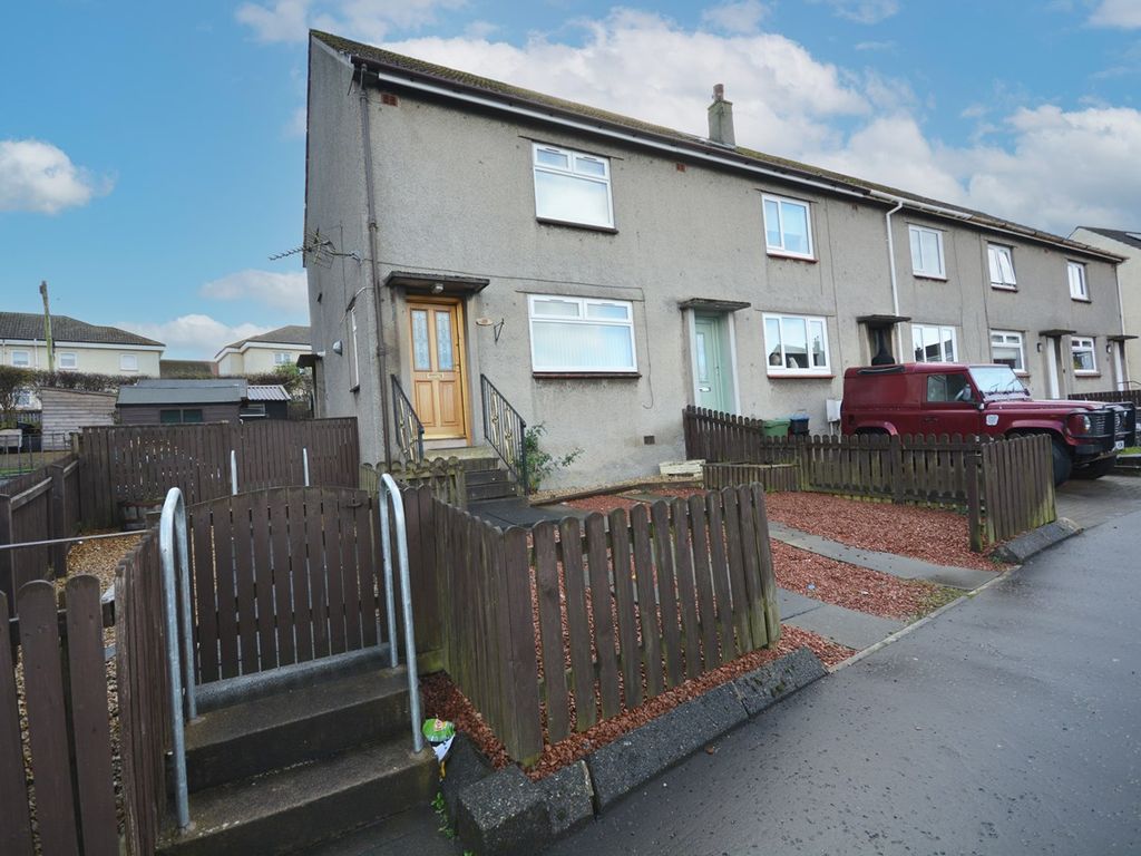 2 bed end terrace house for sale in Nelville Drive, Galston KA4, £