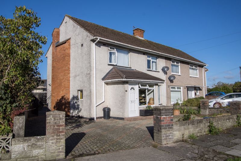 3 bed semidetached house for sale in Laburnum Way, Penarth CF64, £