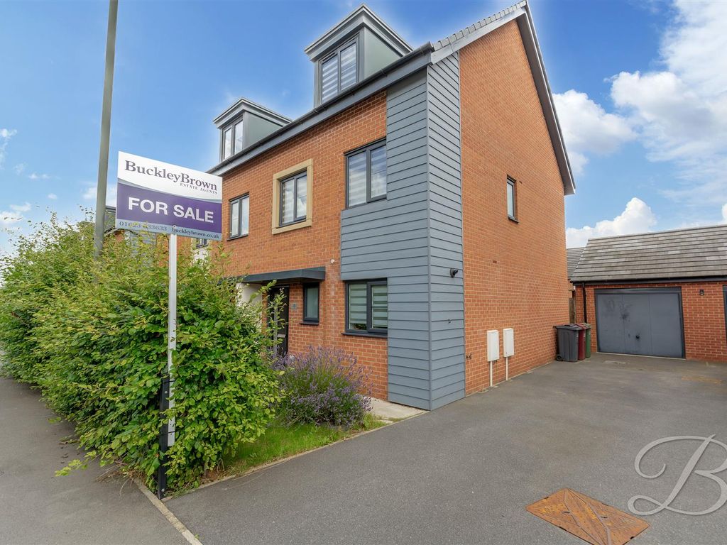 3 bed semidetached house for sale in Caraway Drive, Shirebrook