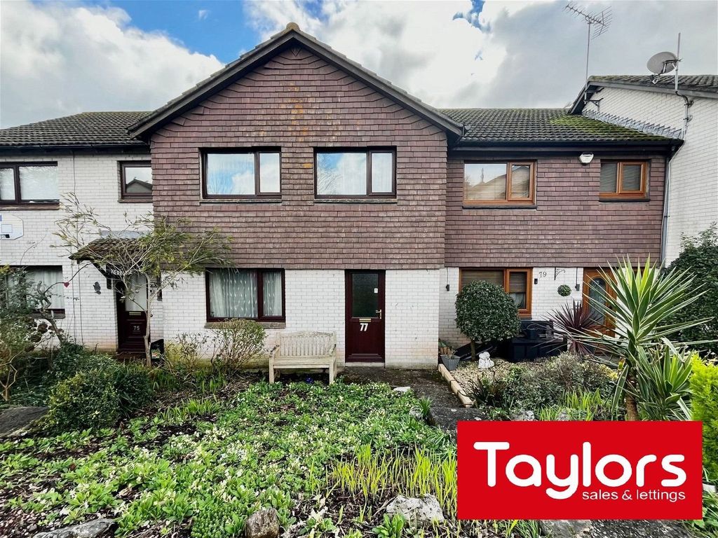 3 bed terraced house for sale in Berry Drive, Paignton TQ3, £249,950