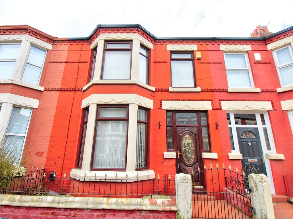 3 bed terraced house for sale in Nelville Road, Liverpool, Merseyside
