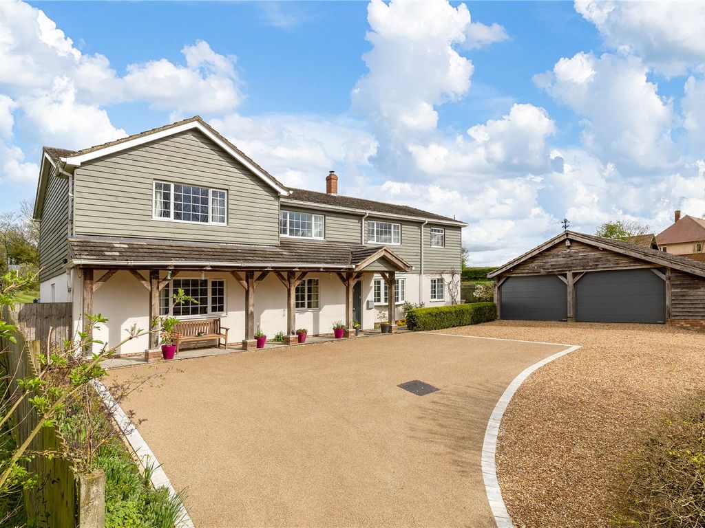 5 bed detached house for sale in Church Lane, Elsworth, Cambridge, Cambridgeshire CB23, £