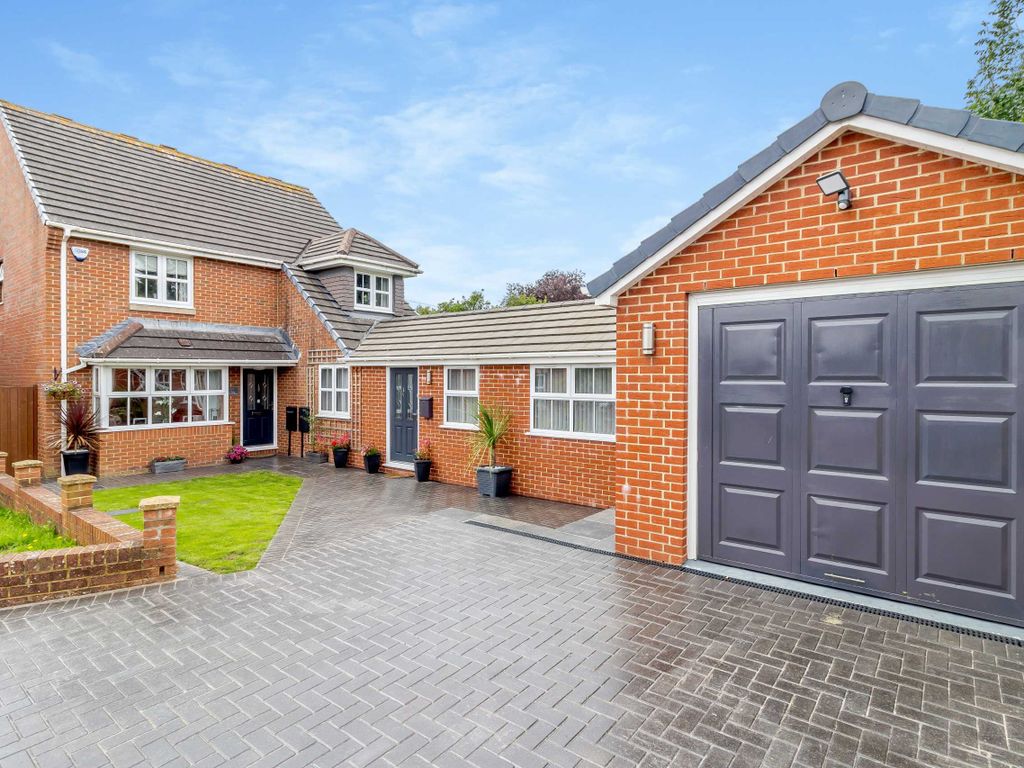 5 bed detached house for sale in Rockfield View, Undy, Monmouthshire