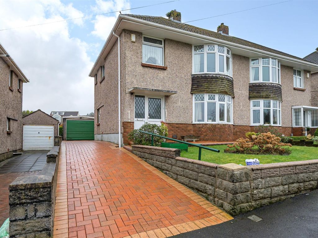3 bed semidetached house for sale in Heol Ddu, Treboeth, Swansea SA5