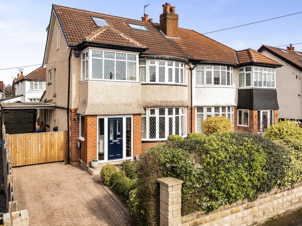 4 bed semidetached house for sale in Broomhill Drive, Moortown, Leeds