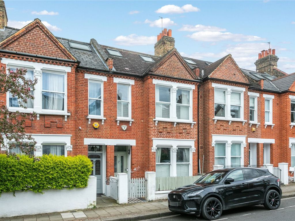 4 bed terraced house for sale in Cathles Road, London SW12, £1,600,000