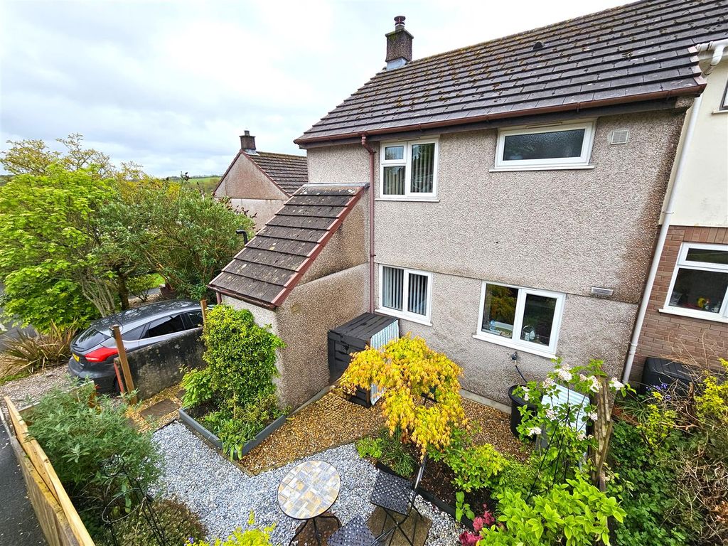 2 bed semidetached house for sale in Monksmead, Tavistock PL19, £