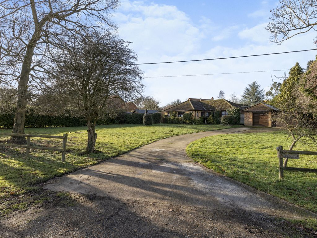 4 bed bungalow for sale in Peddars Way, Wretham, Thetford, Norfolk IP24