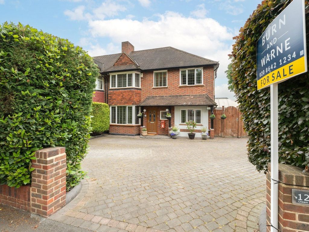 4 bed semidetached house for sale in Cheam Road, Cheam, Sutton SM1, £