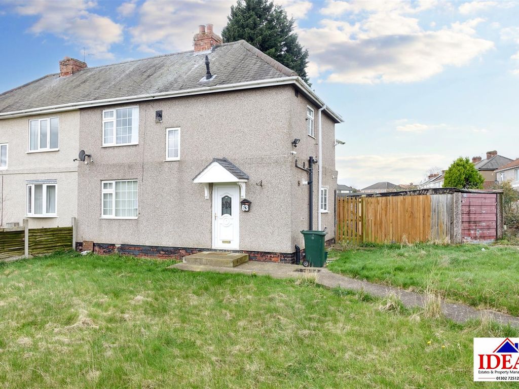 2 bed semidetached house for sale in Poplar Road, Skellow, Doncaster